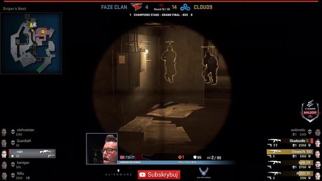 🔴|ENG| HD Final FaZe Clan Vs Cloud9 ELEAGUE Major 2018