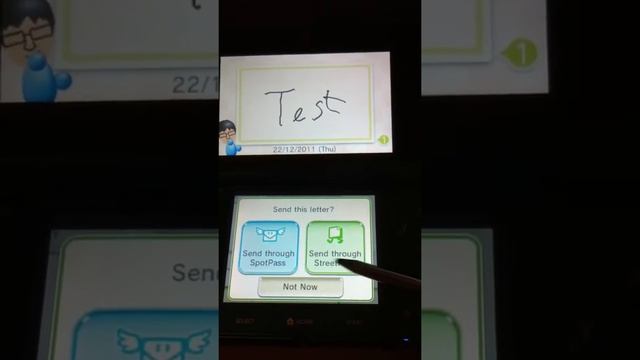 Nintendo letter box/swapnote - send message смотреть онлайн