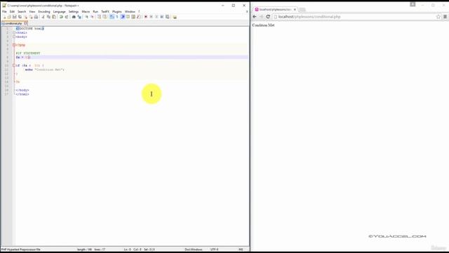 Conditional Statements in PHP | Episode 15 | Complete Crash Course смотреть онлайн