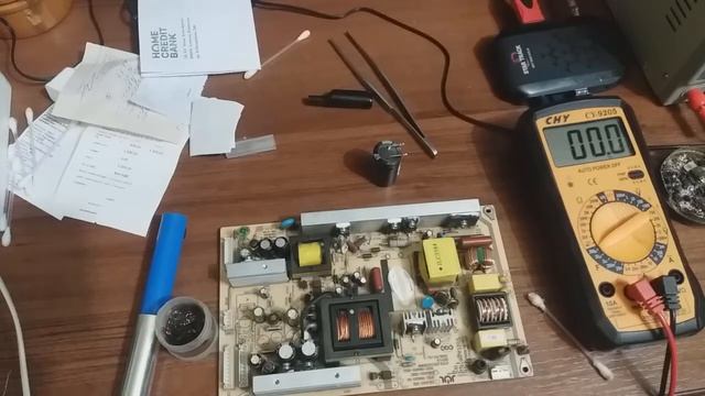 Ремонт жк телевизора HITACHI мод: L32N03A не включается смотреть онлайн