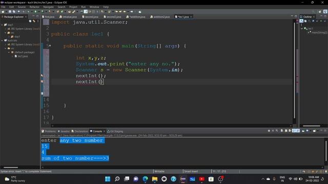 IN JAVA ECLIPSE MULTIPLICATION, ADDITION ,SUBSTRACTION, DIVISION AND MODULUS PROGRAM смотреть онлайн
