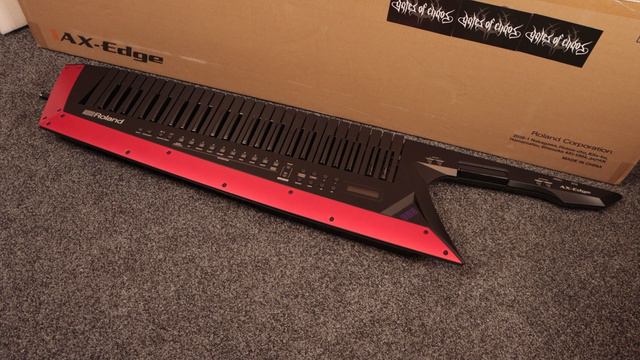 Brutal Keytar Roland AX Edge Unboxing смотреть онлайн