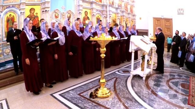 Хор Фрески в храме Покрова Божией Матери г. Заречный (октябрь 2016) смотреть онлайн