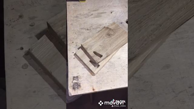 Иготовление разделочных досок из не обрезной дубовой доски. Маленькие. смотреть онлайн