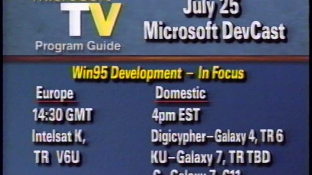 MSTV: Windows 95 Traincast #5 - Windows 95 & Netware смотреть онлайн