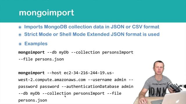 MongoDB Utilities: 04 mongoimport смотреть онлайн