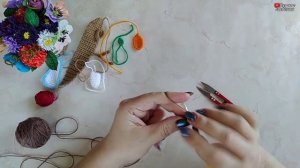 МК РАЗВИВАЮЩАЯ КНИЖКА времена года часть 4 Осень вязаная книжка крючком