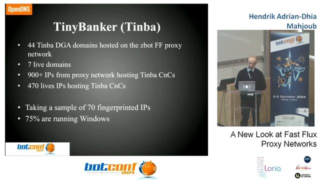 Dhia Mahjoub - A New Look at Fast Flux Proxy Networks смотреть онлайн