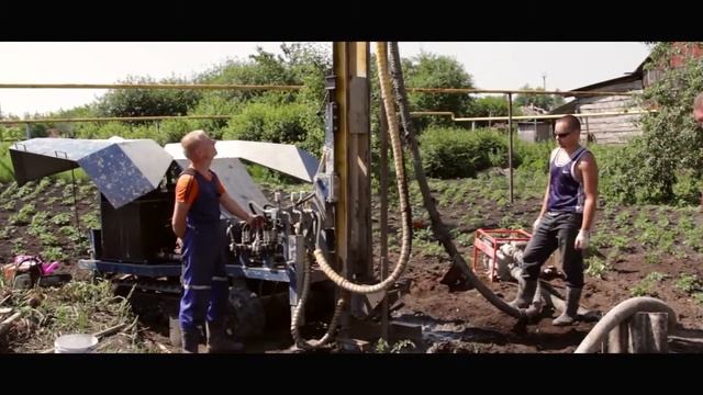 Бурение скважины на воду установкой SBU 80 L