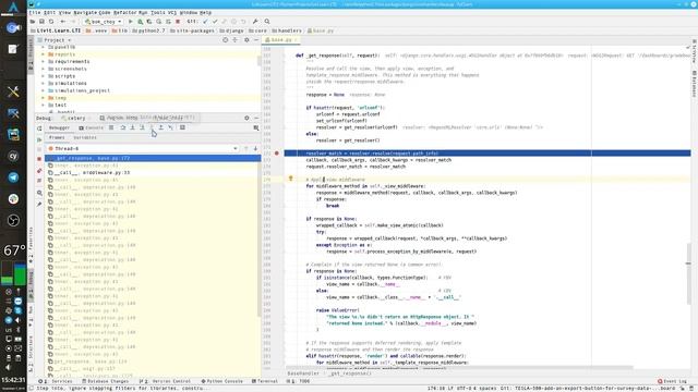 Pycharm Multithread debug смотреть онлайн