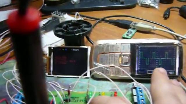 siemens s65 oscyloskop + pwm ls020 смотреть онлайн