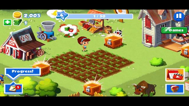 Green Farm 3 - Gameplay Walkthrough Part 1 Tutorial (Android, iOS) смотреть онлайн