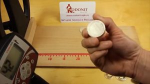 Тест на глубину обнаружения Minelab X-Terra 505