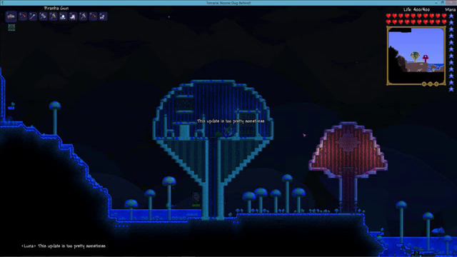 Terraria 1.2 - Mushroom Biome Extended смотреть онлайн
