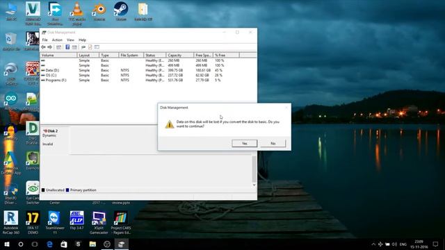 How to convert Dynamic disk to Basic disk [Simplest method] смотреть онлайн
