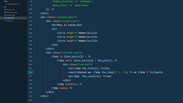 Part 3: How to use the Post Loop and custom body class смотреть онлайн