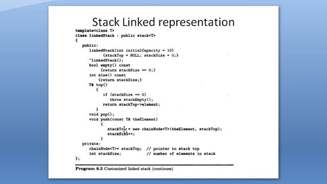 6sem Data Structure using C++ Module 2 Session 3 stack linked list смотреть онлайн