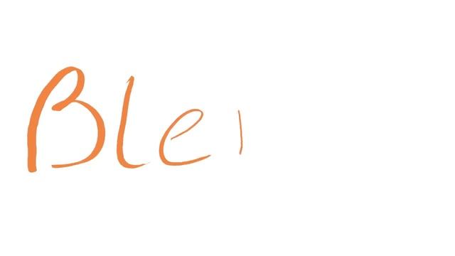 Blender 2.79 gpencil animation handwriting смотреть онлайн