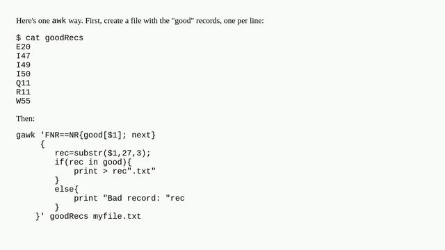 Split a record by record type and report any unexpected record type смотреть онлайн