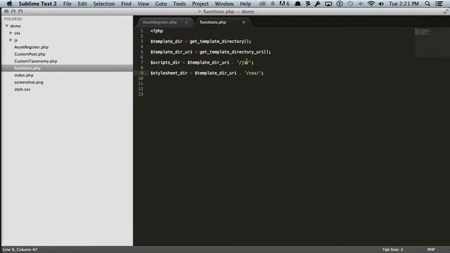Wordpress Theme Development: Using A Class To Register Scripts & Styles смотреть онлайн