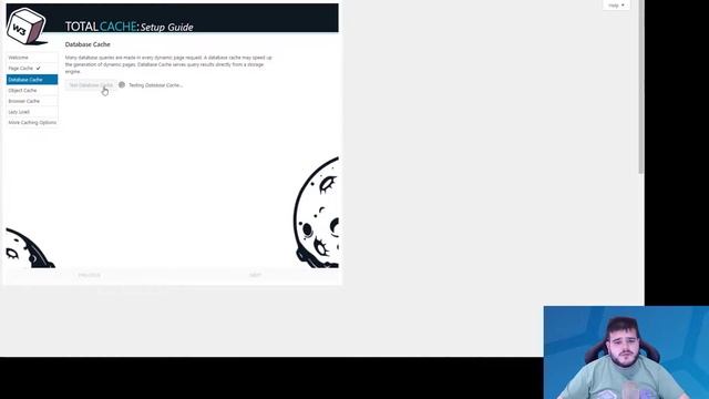 La utilidad del asistente de configuración inicial de W3 Total Cache para WordPress смотреть онлайн
