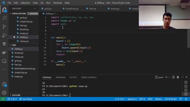 Interview Training - Merging Two Sorted Lists and Kattis смотреть онлайн