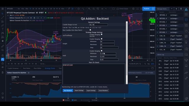 Quick Alerts for TradingView - New Strategy Automatic Backtesting Released! смотреть онлайн