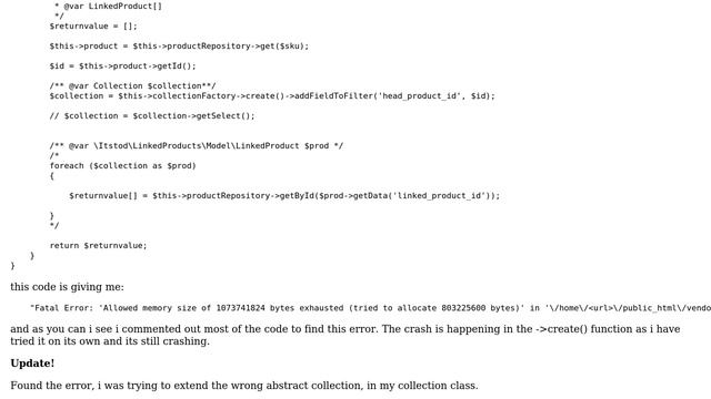 Magento: Out of memory on collectionFactory-＞create() (2 Solutions!!) смотреть онлайн