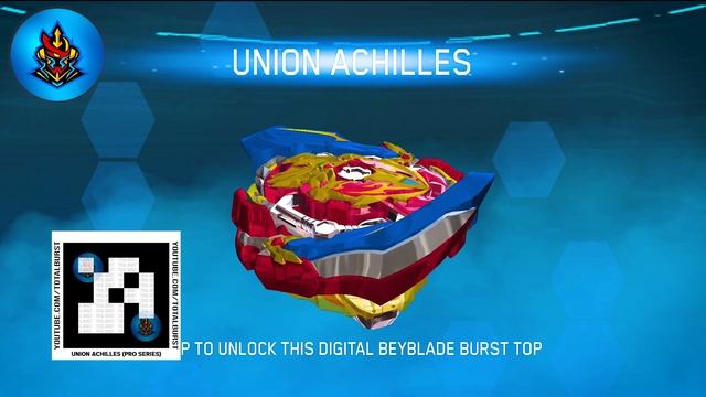 COMPLETE ALL ACHILLES QR CODES BEYBLADE BURST APP | TOTAL BURST смотреть онлайн