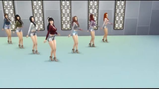The Sims 4 Machinima : Sistar - Touch My Body смотреть онлайн