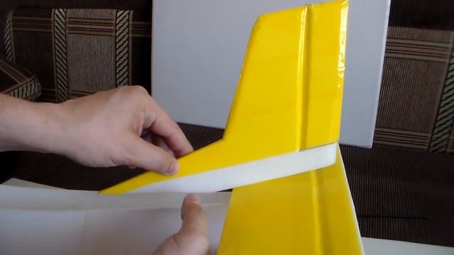 Р/у самолет из потолочной плитки (процесс) - ч.01 Фюзеляж смотреть онлайн