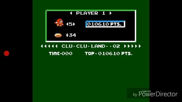 Clu Clu Land NES/Arcade Walkthrough Demo смотреть онлайн