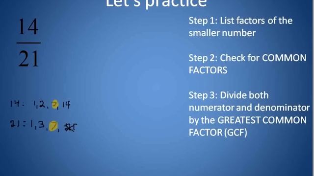 Fractions in Lowest Terms (Simplifying Math) смотреть онлайн