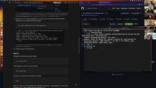 JavaScript Arrays Lab Intro смотреть онлайн