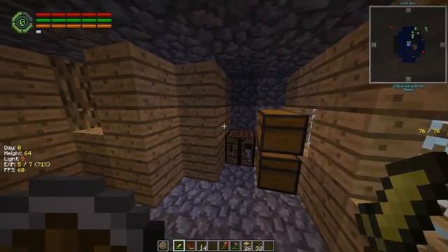 САМАЯ ХАРДКОРНАЯ СБОРКА МОДОВ - INVASION #1 Первый день. Первый босс. MINECRAFT смотреть онлайн