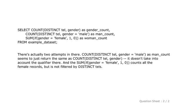 MySQL : MySQL distinct count if conditions unique смотреть онлайн