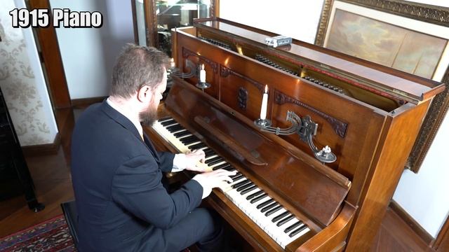 Can You Hear The Difference Between a 1915 Piano and a 2018 Piano? смотреть онлайн
