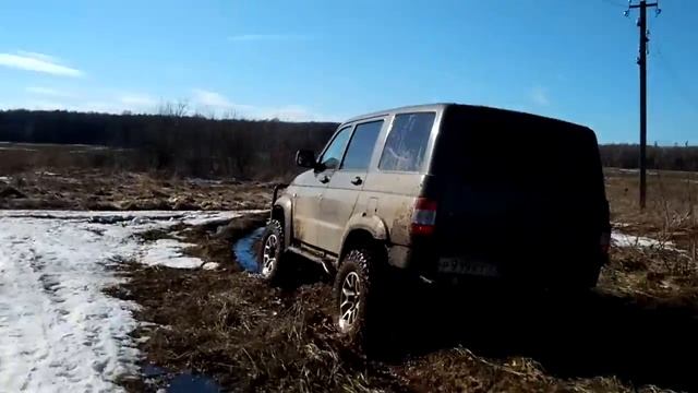 Уаз дизель QD32 и кпп patrol160 смотреть онлайн