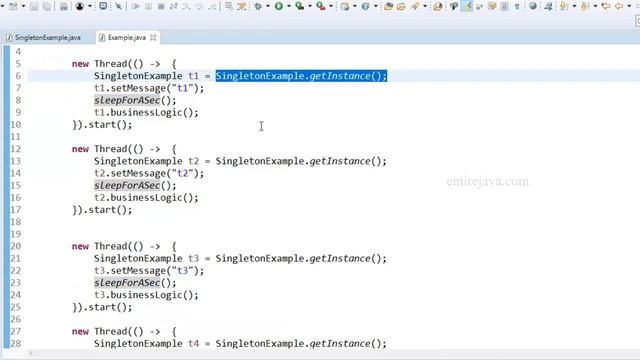 Singleton Design Pattern in Java & Spring - Explained in Easy Way! смотреть онлайн