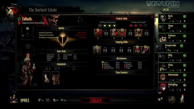 Darkest Dungeon Обзор Мнение Гайд часть 1 Начало [Darkest Dungeon #1] смотреть онлайн