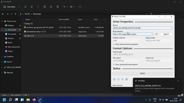 How to Make bootable Linux USB in Windows 11 | Rufus | Legacy/UEFI смотреть онлайн