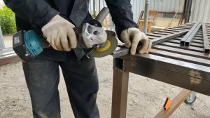 Полка для колес из профильной трубы / полка для колес своими руками