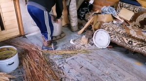 варить парить лозу в баках на корзины варить лозу иву