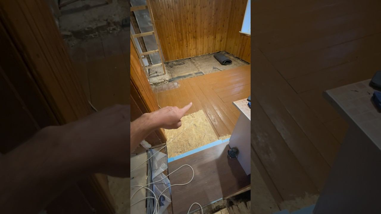 Как делали полы в старых домах.Борьба с грызунами!