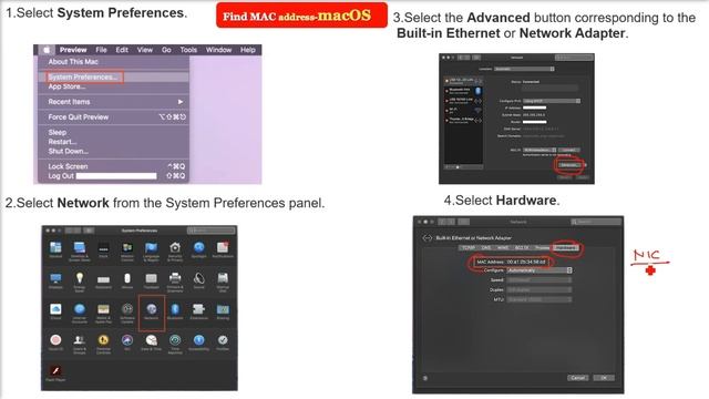Find MAC address | How to Find MAC address | Linux| macOS | Windows смотреть онлайн