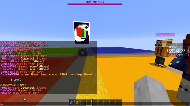 UNO BUT IN MINECRAFT | Minecraft 1.14 UNO Datapack Ft. Mithzan, Ashlie9596, Oogapooki смотреть онлайн
