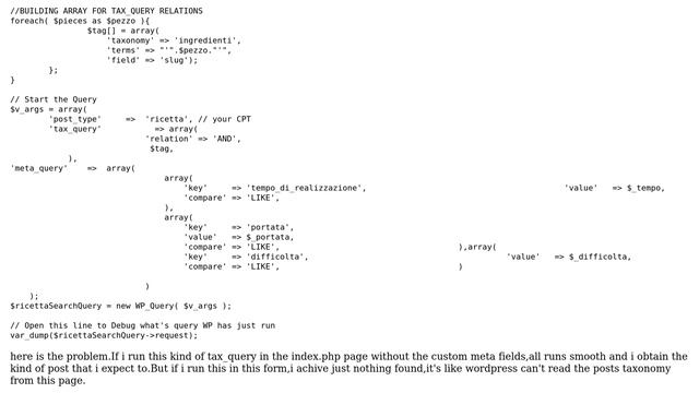 Wordpress: Post not showing in my custom advanced search смотреть онлайн