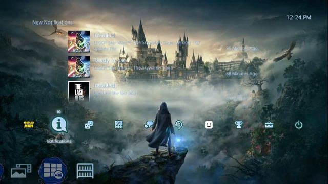 PS4 Dynamic Theme Hogwarts Legacy by starkiller91 смотреть онлайн