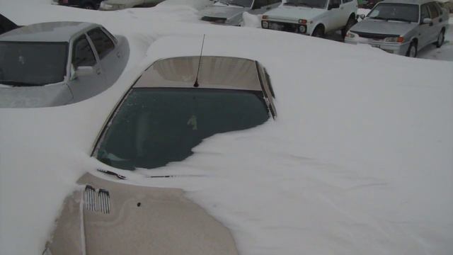 Снегопад в Курске **Проспект В.Клыкова*** смотреть онлайн