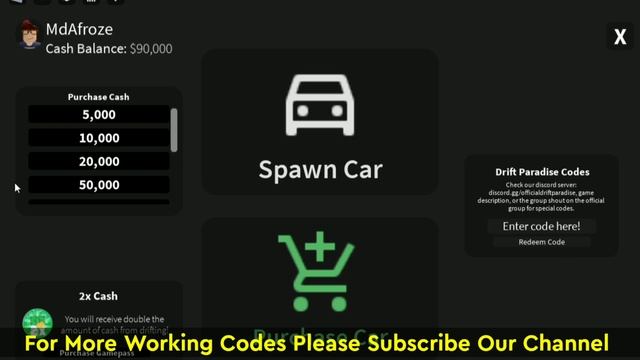All *New* Drift Paradise Codes (2023) l Latest Working Roblox Drift Paradise Codes смотреть онлайн